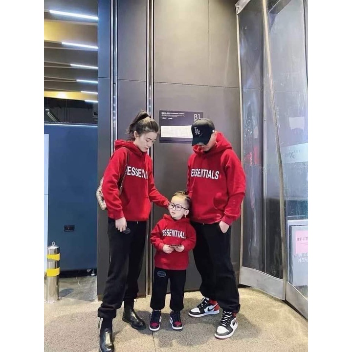 Áo hoodie MẪU HOT 2023 gia đinh 3/4/5 người chất nỉ bông dày ấm áp