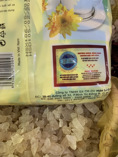 [Mã 156FMCGSALE hoàn 8% đơn 500K] Trà Hoa Cúc Mật Ong Hòa Tan Hán Linh 35 gói | BigBuy360 - bigbuy360.vn