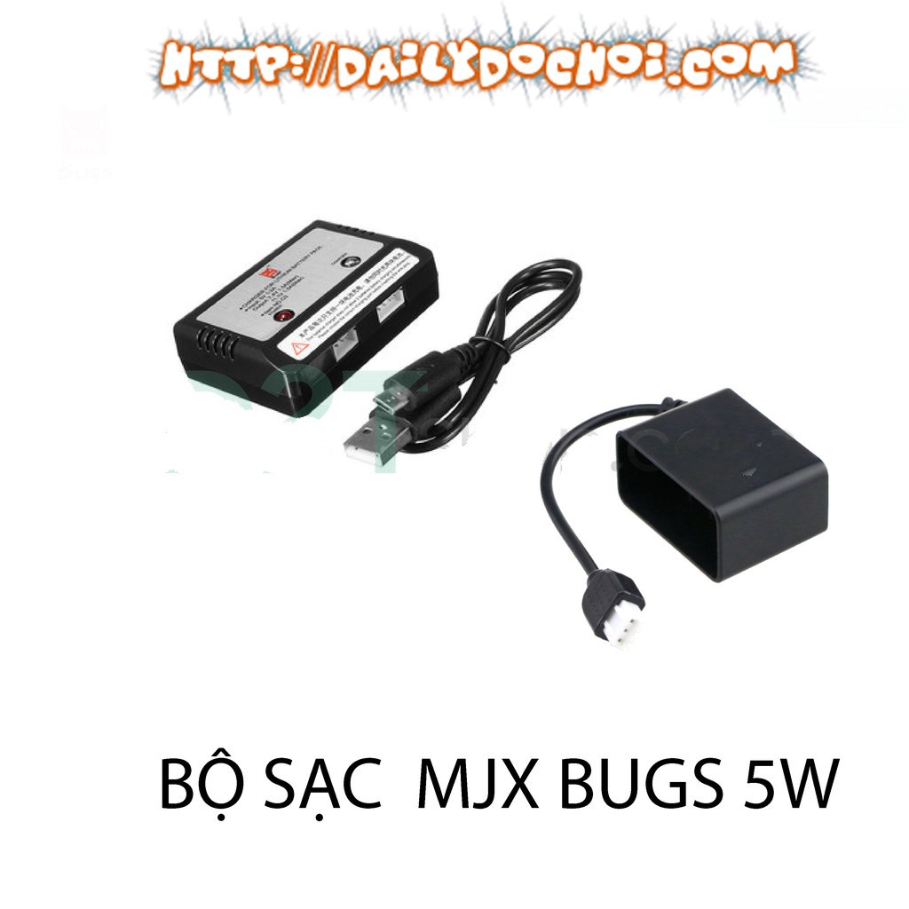 SB5W BỘ SẠC ĐẦY ĐỦ CHO FLYCAM BUGS 5W