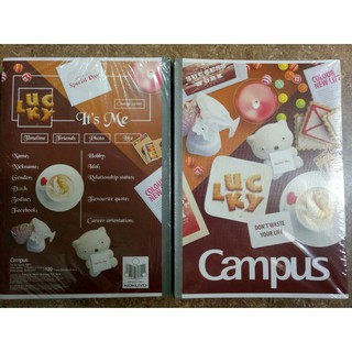 Vở Campus kẻ ngang Gift 80/120/200tr