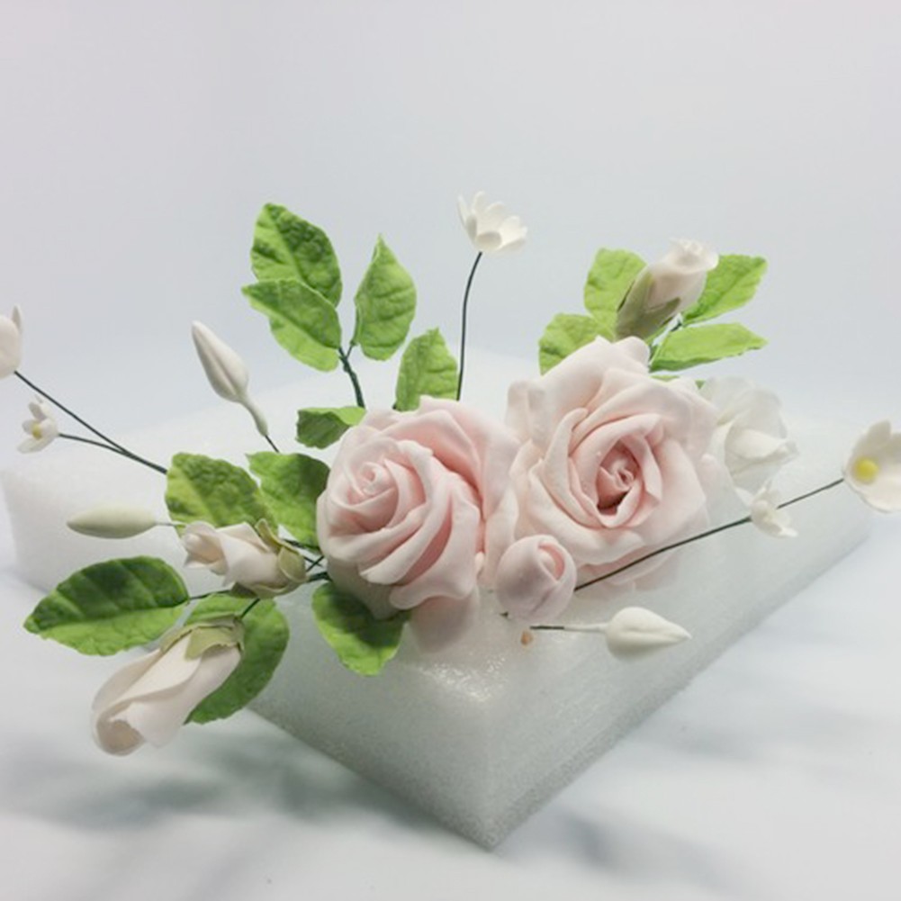 Kalaien Khuôn silicone Làm Bánh Hình Hoa Mẫu Đơn / Bướm / Hoa Mẫu Đơn Xinh Xắn