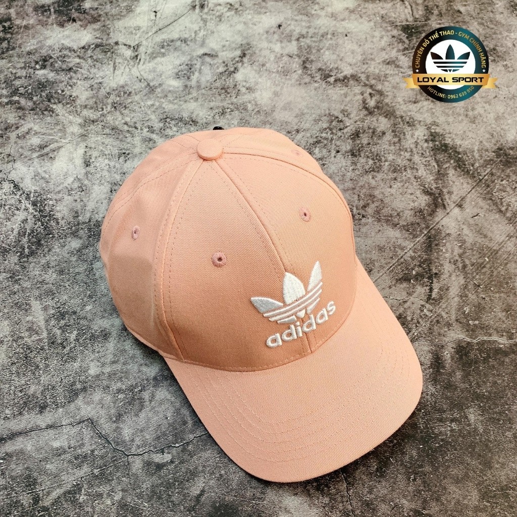 Mũ Lưỡi Trai Adidas Màu Hồng Đất Cực Độc Full Tag Code Siêu Dễ Thương Giảm Giá Cực Sốc