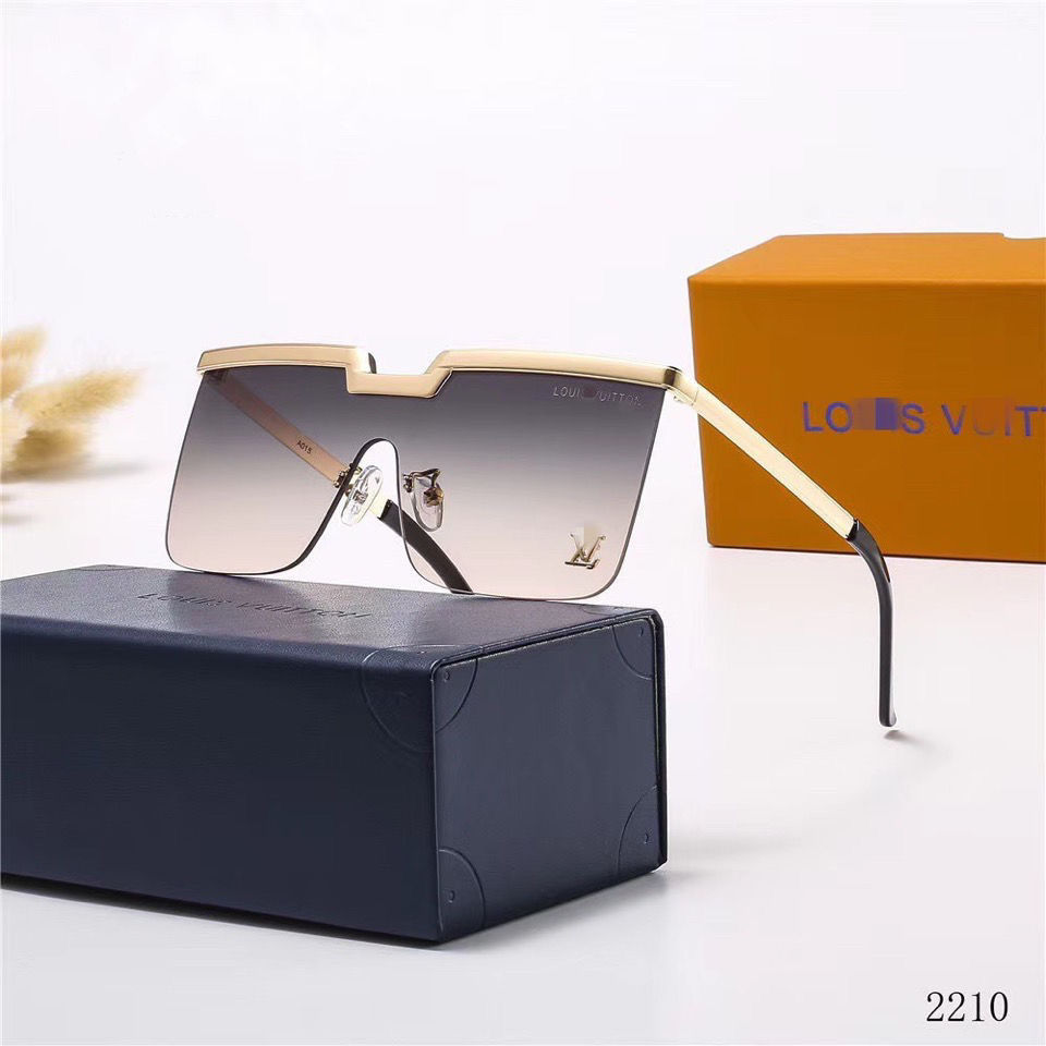 Kính Mát Louis Vuitton Chống Tia Uv 400 Cho Nam Hitam