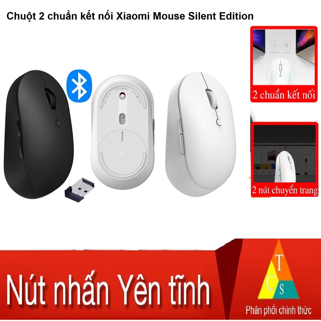 Chuột Xiaomi Mi Dual Mode Wireless Mouse Silent Edition