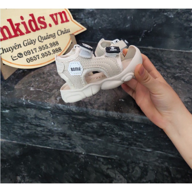 sandal bé trai phong cách thời trang Ankids551