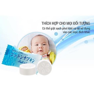 Khăn giấy nén Nikkori 100 Viên