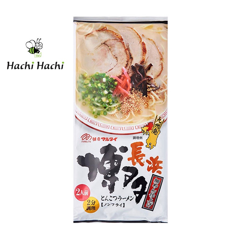 Mì ramen không chiên xương hầm Marutai 185g - Hachi Hachi Japan Shop