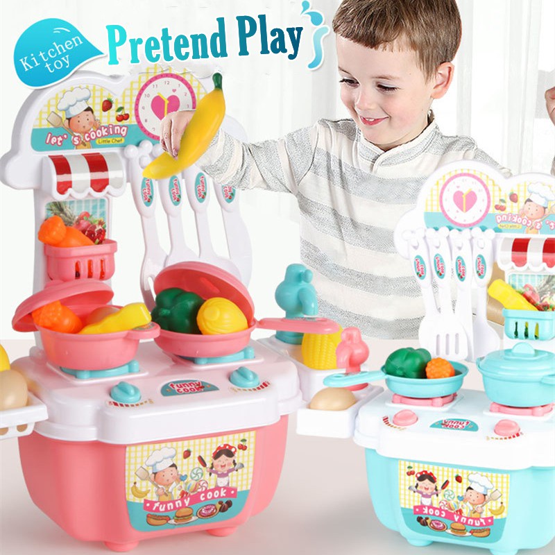 Bộ Đồ Chơi Nhà Bếp Mini Cho Bé