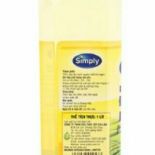 Dầu ăn Simple 1 lít