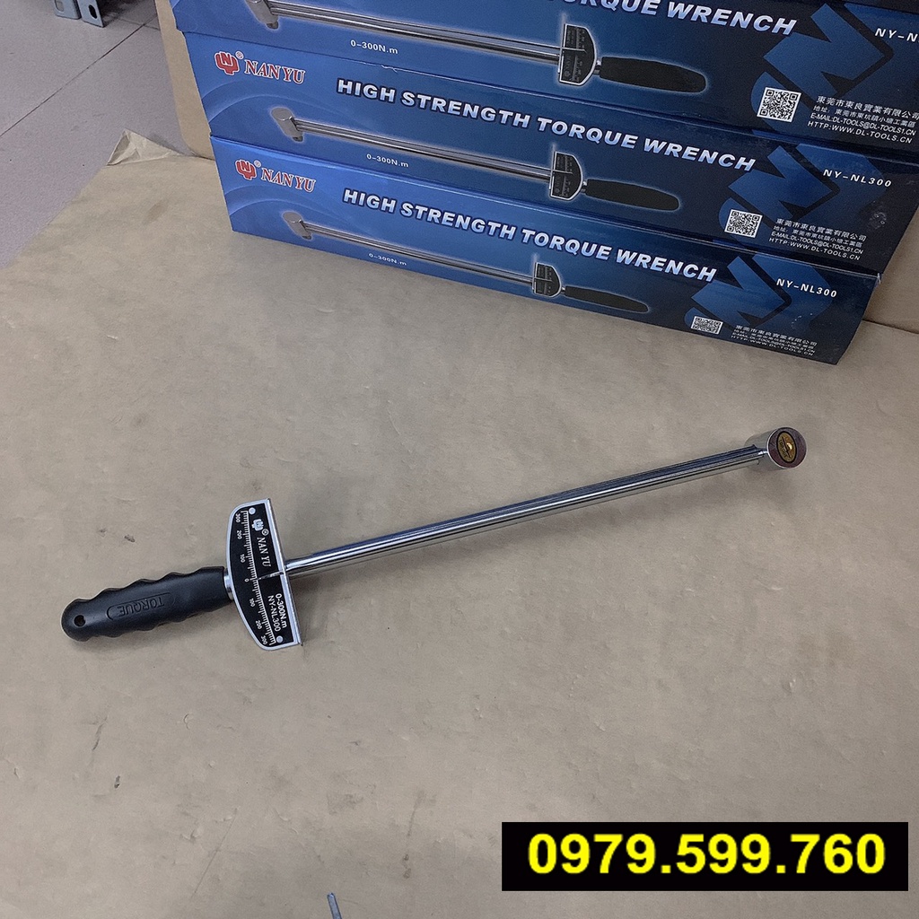 Tay cân lực, cần xiết chỉnh lực ốc mặt máy, ốc bánh xe,...NANYU NY – NL300