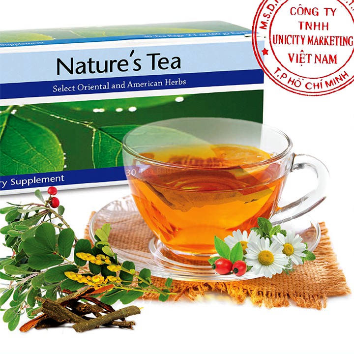 [CHÍNH HÃNG] Trà Giảm Cân, Thải Độc Ruột, Chống Táo Bón Nature's Tea Unicity