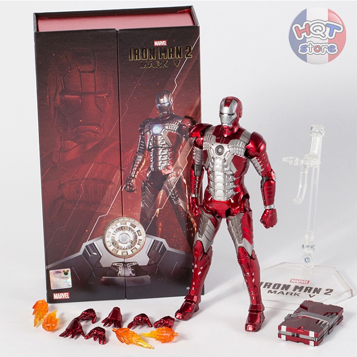 Mô hình iRon Man Mark V ZD Toys chính hãng tỉ lệ 1/10
