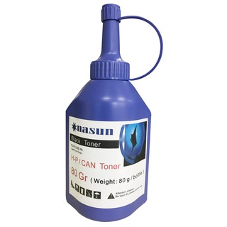 Lọ mực đổ máy in laser sử dụng cho máy in HP/Canon, N.W 80gr/chai