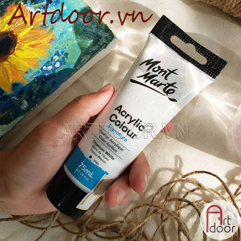 [ARTDOOR] Màu Acrylic MONT MARTE Tuýp (75ml)