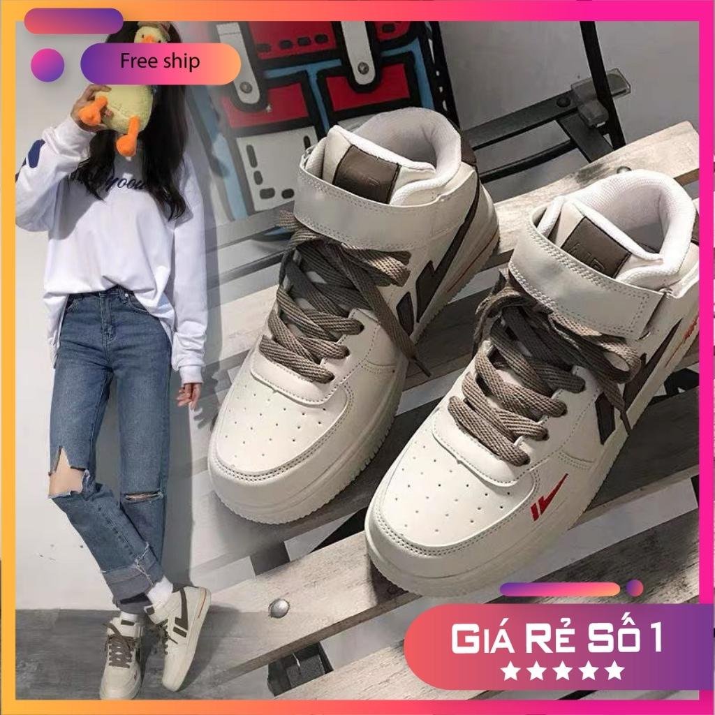 giày thể thao nữ cao cổ học sinh trẻ trung cá tính giá rẻ | BigBuy360 - bigbuy360.vn