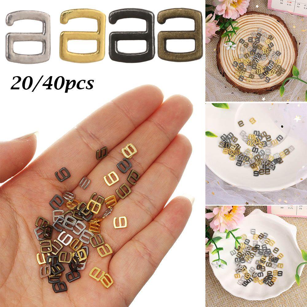 BEBETTERM Set 20 / 40 Khóa 9 Kim Loại Mini Cho Búp Bê