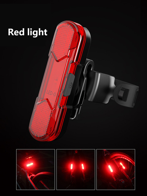 Đèn Pha LED 300 Lumens Có Thể Sạc Lại Bằng Cổng USB Gắn Xe Đạp Tiện Dụng