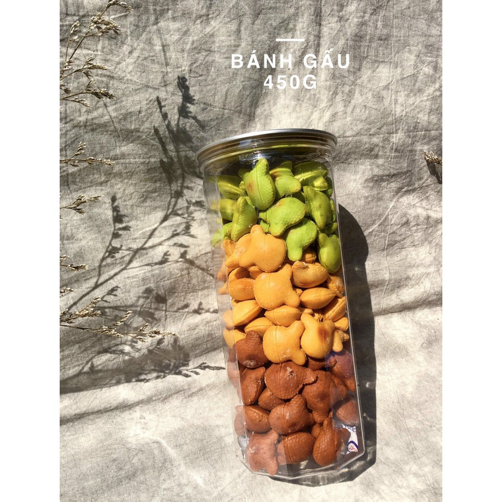 Bánh Gấu Mix 3 Vị  Socola, Chùm Ngây Nhân Kem Loại Ngon Thơm Béo Vừa Không Ngán Hũ 400g - Đồ Ăn Vặt Nhà Làm | BigBuy360 - bigbuy360.vn