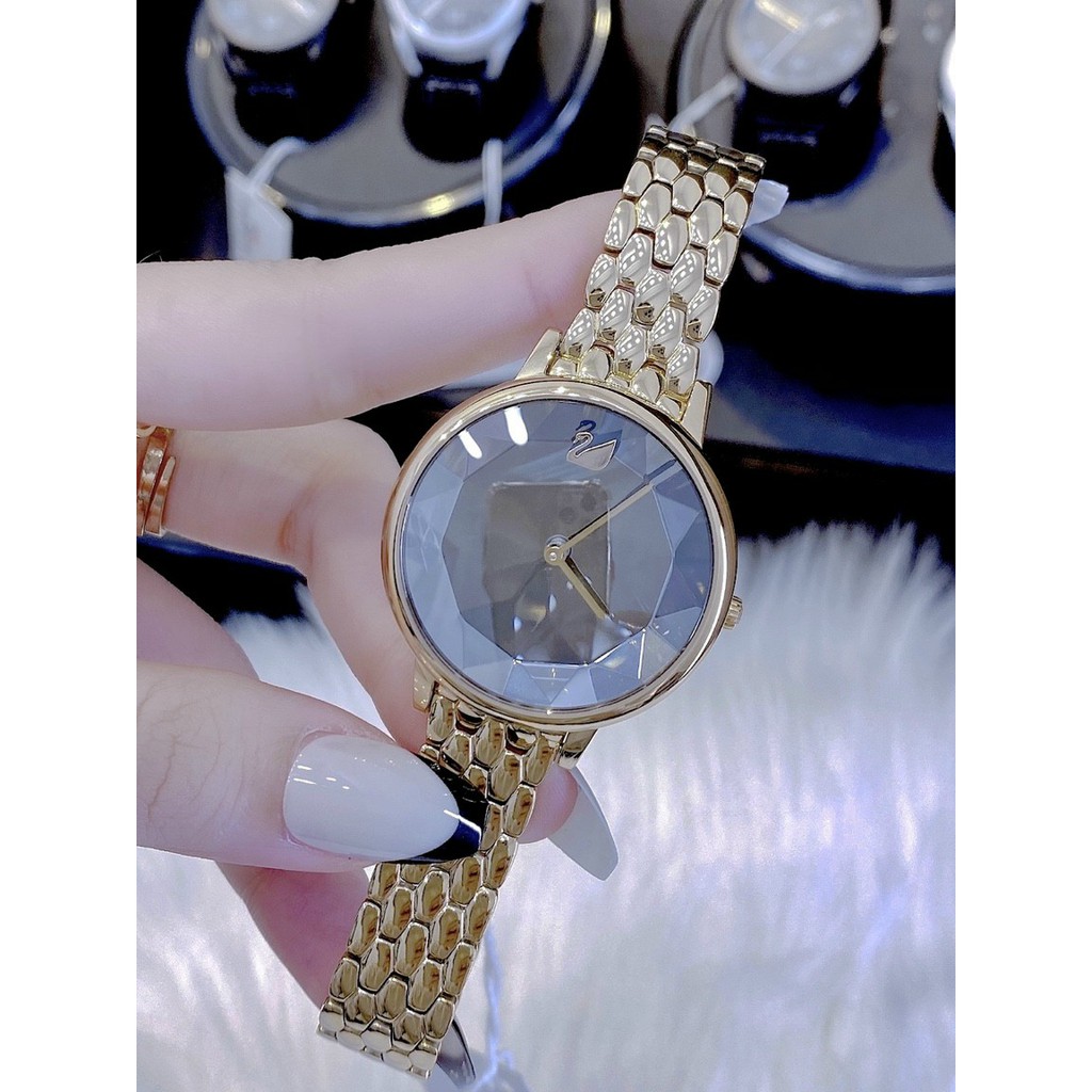 Đồng hồ chính hãng, đồng hồ đeo tay nữ SWAROVSKI full box thiên nga đẹp lung linh, siêu cao cấp sang chảnh, siêu hot