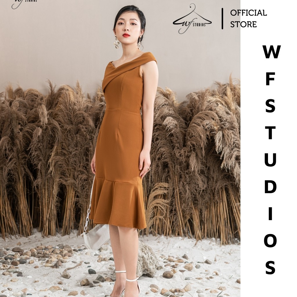 Váy hở vai đuôi cá-Dora Dress-V05-wfstudios | WebRaoVat - webraovat.net.vn