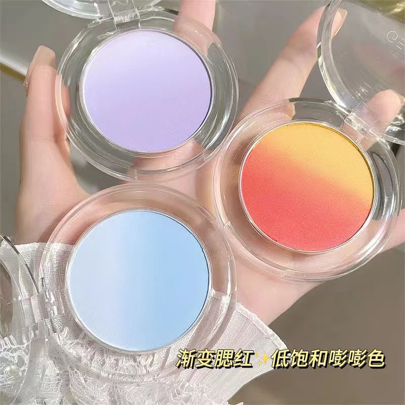 Phấn Má Hồng Gella 'S Gradient Sáng Bóng Lâu Trôi Màu Sắc Tự Nhiên