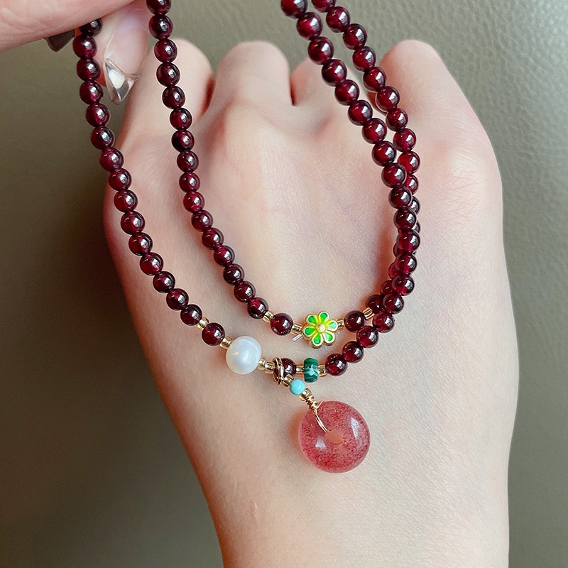 [Hàng Mới Về] Vòng Đeo Tay / Ví Có Khóa Treo Hai Vòng Tròn Đôi Phật Di Lặc Retro Mùa Hè Cho Nam Và Nữ