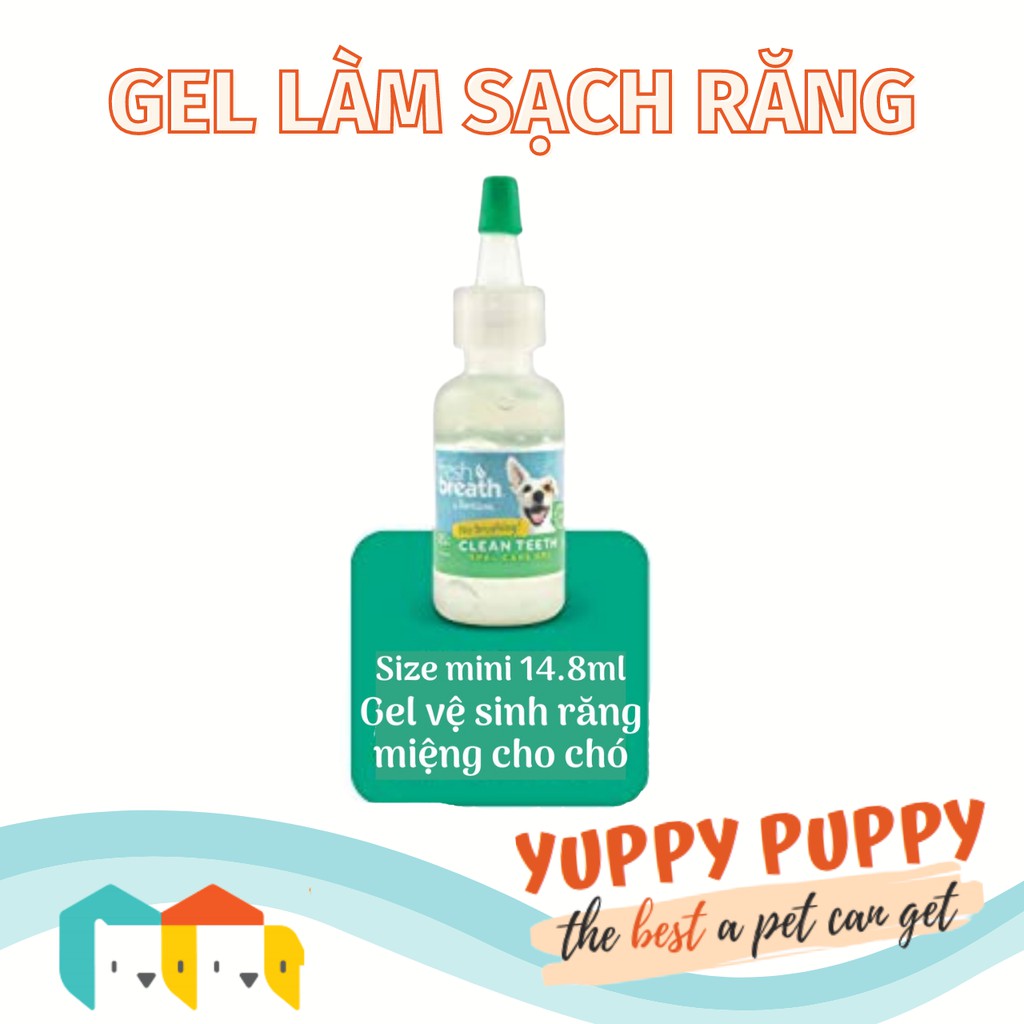 Tropiclean Gel làm sạch răng miệng cho chó 14,8ml