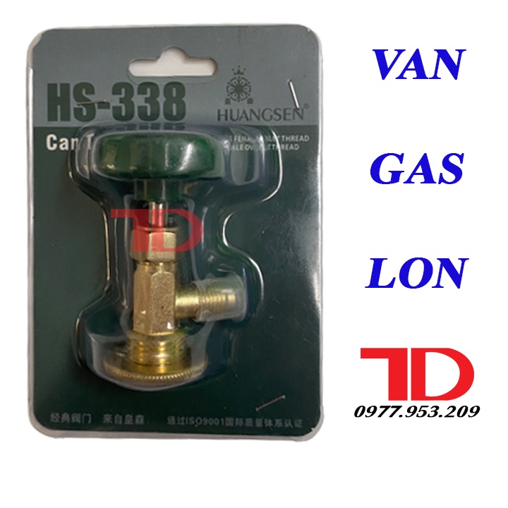 Van gas lạnh Lon R410A R600A R12 Huangsen
