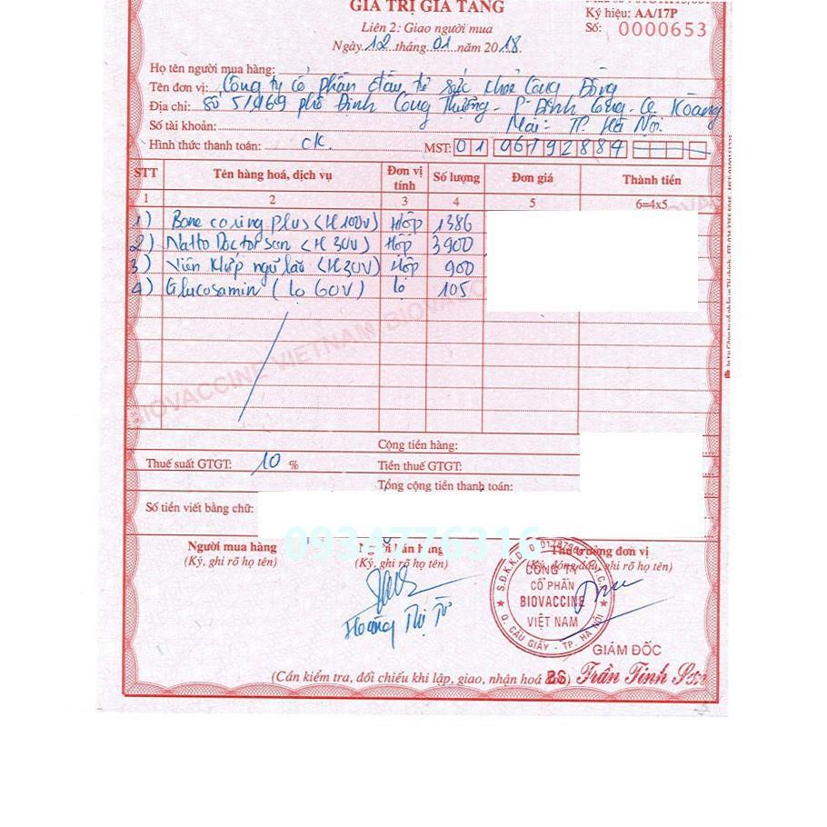 ✅ GLUCOSAMIN 500mg – Giúp xương chắc khớp khỏe, ngăn ngừa thoái hóa khớp, tái tạo mô sụn