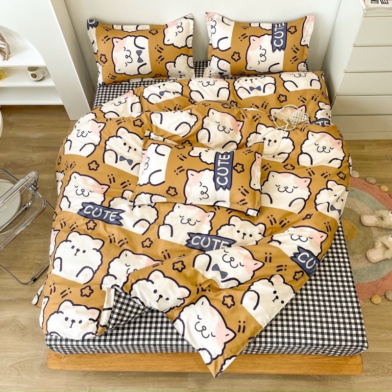 Set chăn ga gối poly cotton: nhí nhố cute | BigBuy360 - bigbuy360.vn