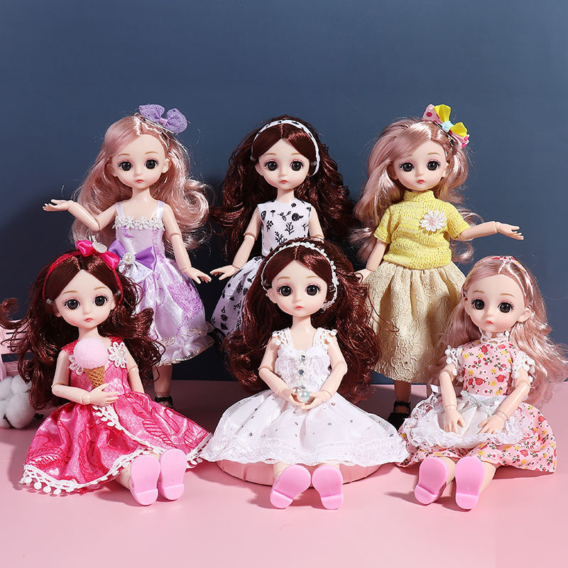 Búp Bê Công Chúa Barbie 30cm Xinh Xắn Đáng Yêu Cho Bé Gái