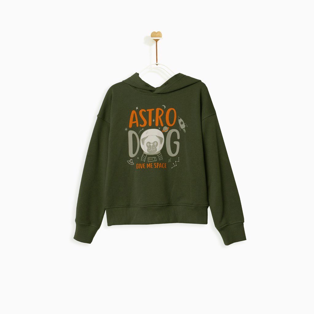 Áo Bé Trai Astrodog Hoodie M.D.K