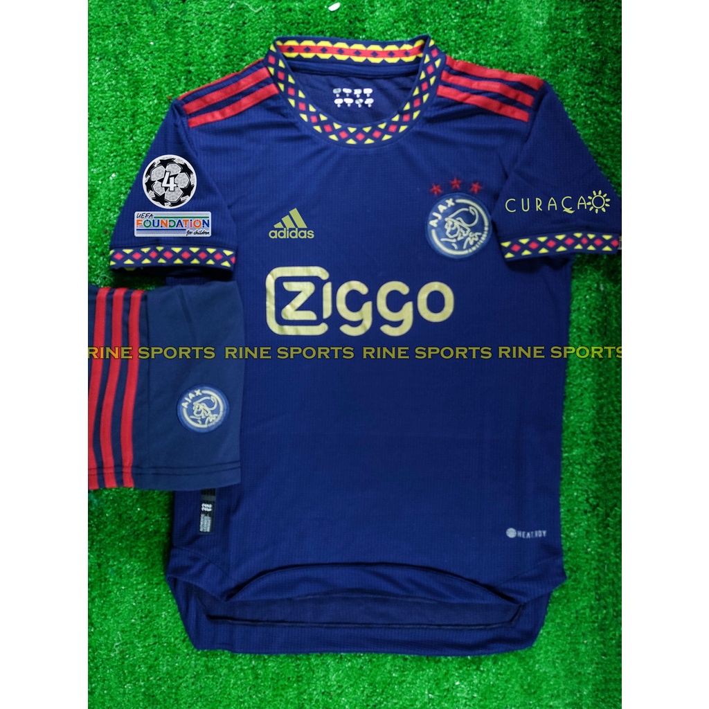 Hàng thailand Bộ áo bóng đá AJax hàng thailand 2023-2024 Giống thi đấu 99%