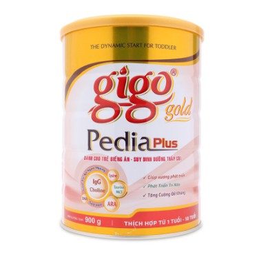 Sữa Bột Gigo Gold Pedia Plus Hộp 900g DATE MỚI NHẤT