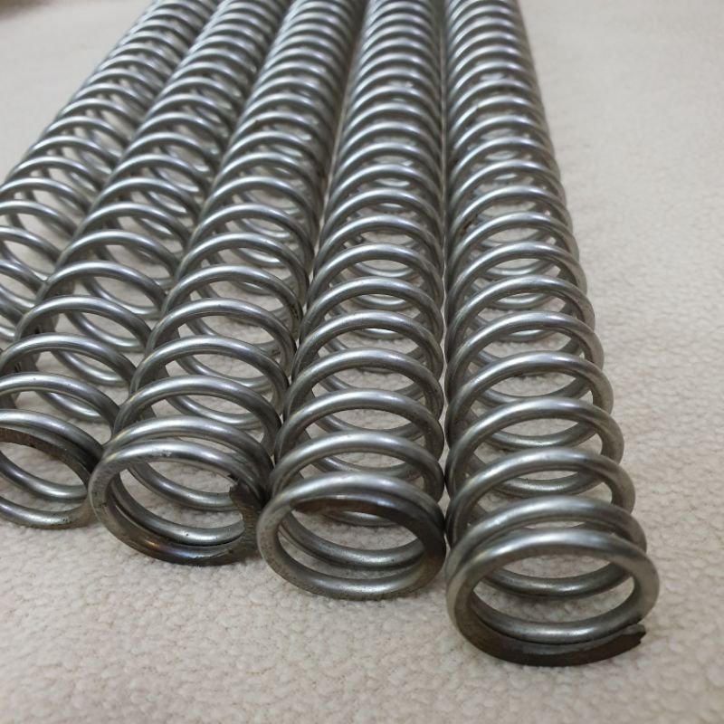 Lò xo inox, lò xo nén 25*3*300mm