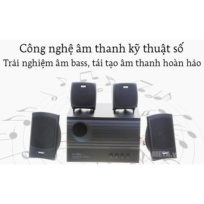 Loa 4.1 Soundmax A4000 Cực Hot