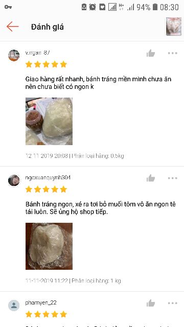 1kg bánh tráng rìa phơi sương dẻo mềm loại ngon - ảnh sản phẩm 9