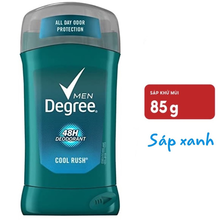 Lăn sáp khử mùi nam Degree Men Cool Rush DEODORANT - HÀNG MỸ - 85g