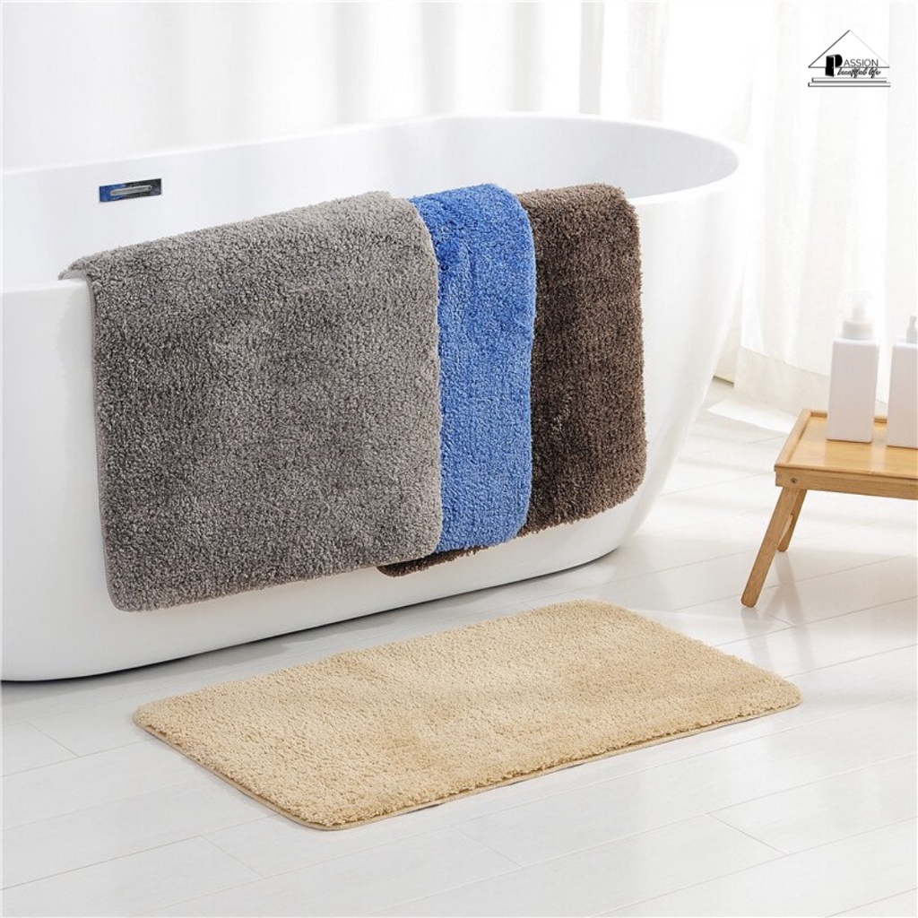 Thảm lau chân microfiber siêu thấm nước đế cao su chống trượt PA9314