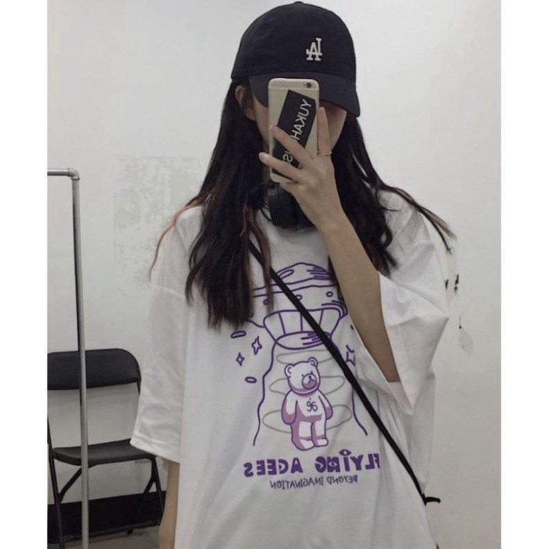 Áo thun tay lỡ Unisex, áo phông form rộng M428 KL SHOP HNSHOP