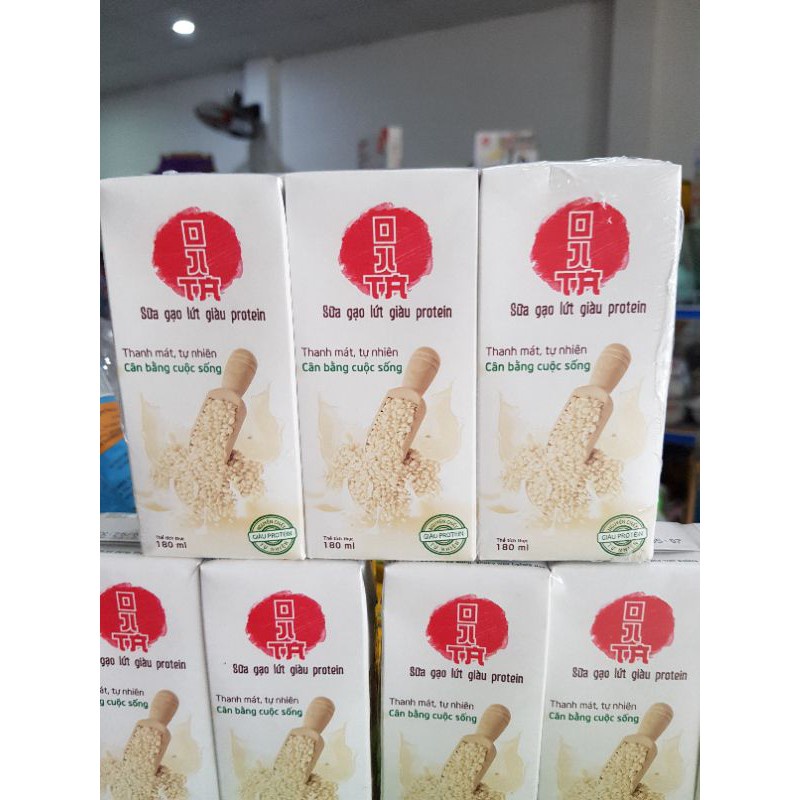 Set 12 hộp Sữa Gạo Lứt Giàu PROTEIN