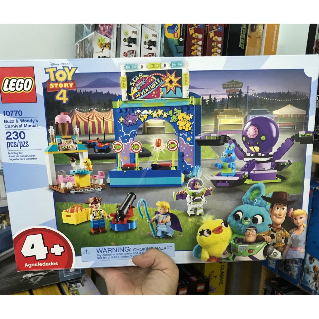 [CÓ SẴN] - LEGO 10770 - Toy Story 3 - Buzz & Woody's Carnival Mania - Khu vui chơi của Buzz và Woody [CHÍNH HÃNG]