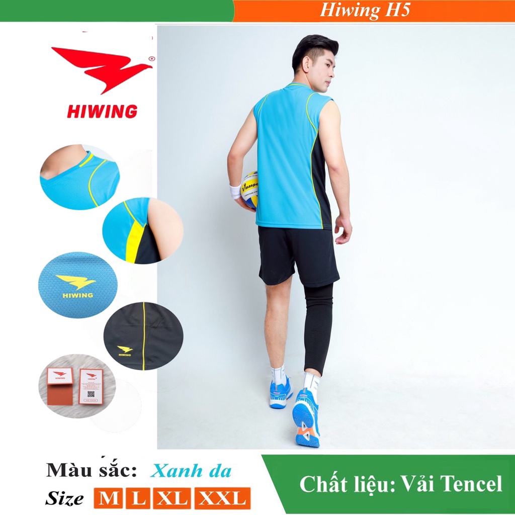 Quần áo Bóng chuyền Hiwing H5 Nam
