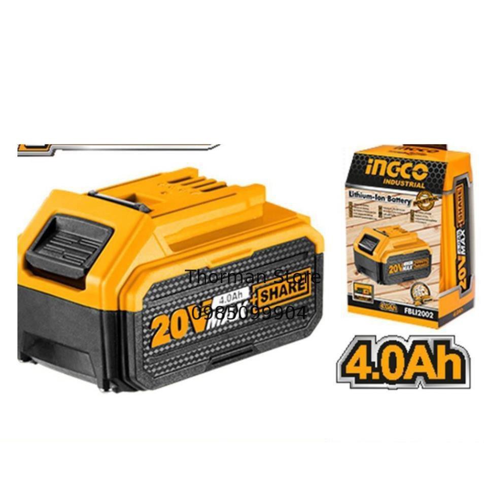 Pin Lithium 20V - 4Ah Ingco