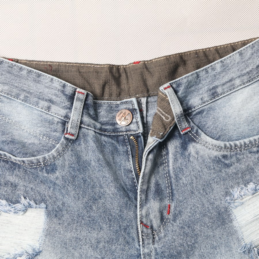 Quần short jean nam rách thời trang TL414 Shop Thành Long chuyên quần jean nam