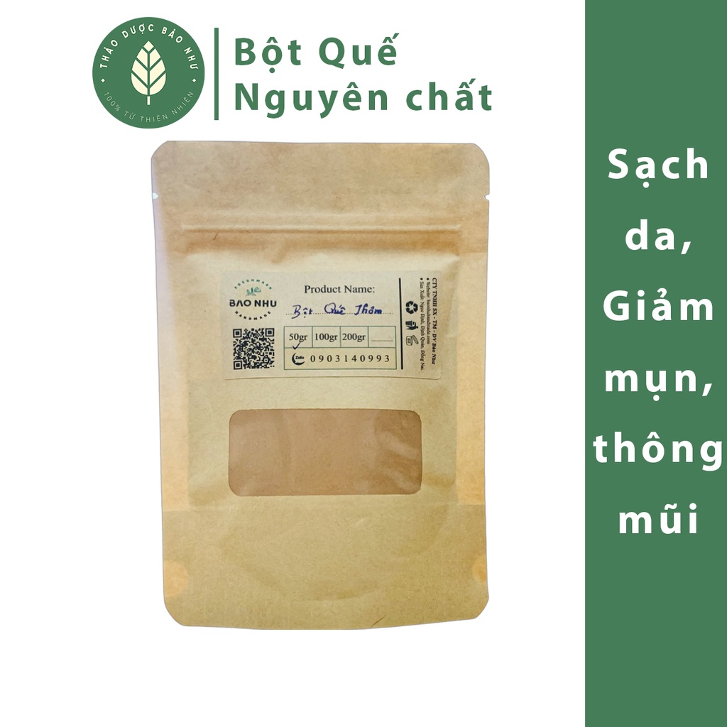 Bột quế 100% nguyên chất, làm đẹp, giảm mụn