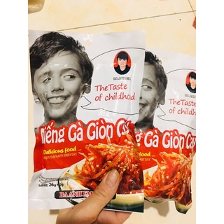 snack miếng gà giòn