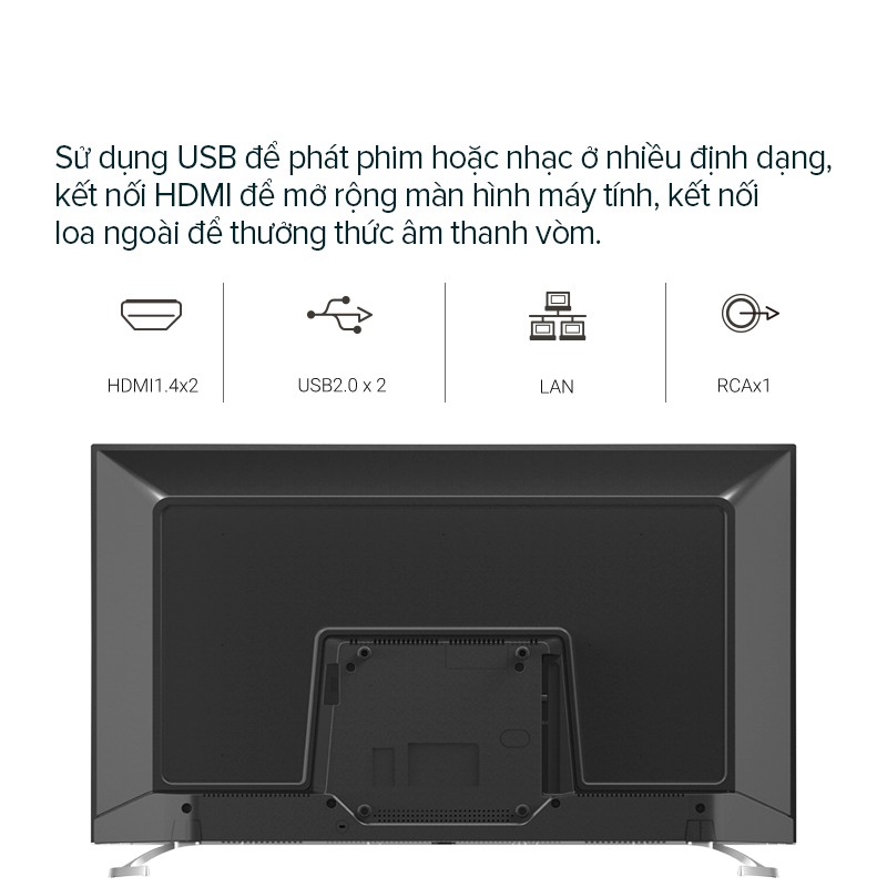 40S7G - Smart Tivi Full HD Coocaa 40 inch 40S7G