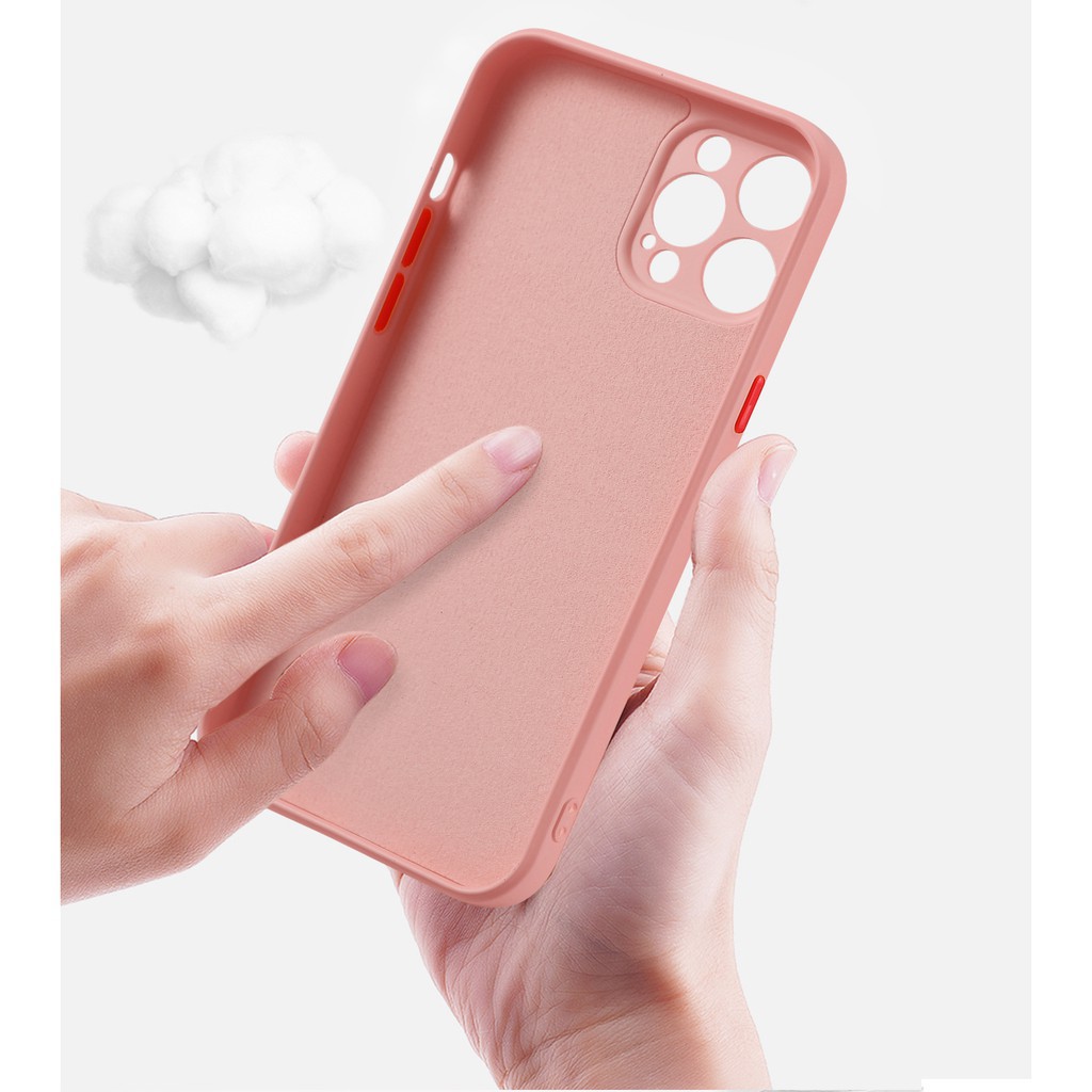 Ốp điện thoại silicon dẻo mềm dáng vuông mẫu mới cho Xiaomi Redmi Note 10 Pro Max 10S 4G Plus