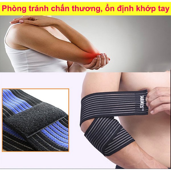 Băng Quấn Bảo Vệ Khủy Tay Aolikes Hỗ Trợ Phòng Tránh Chấn Thương Các Môn Thể Thao